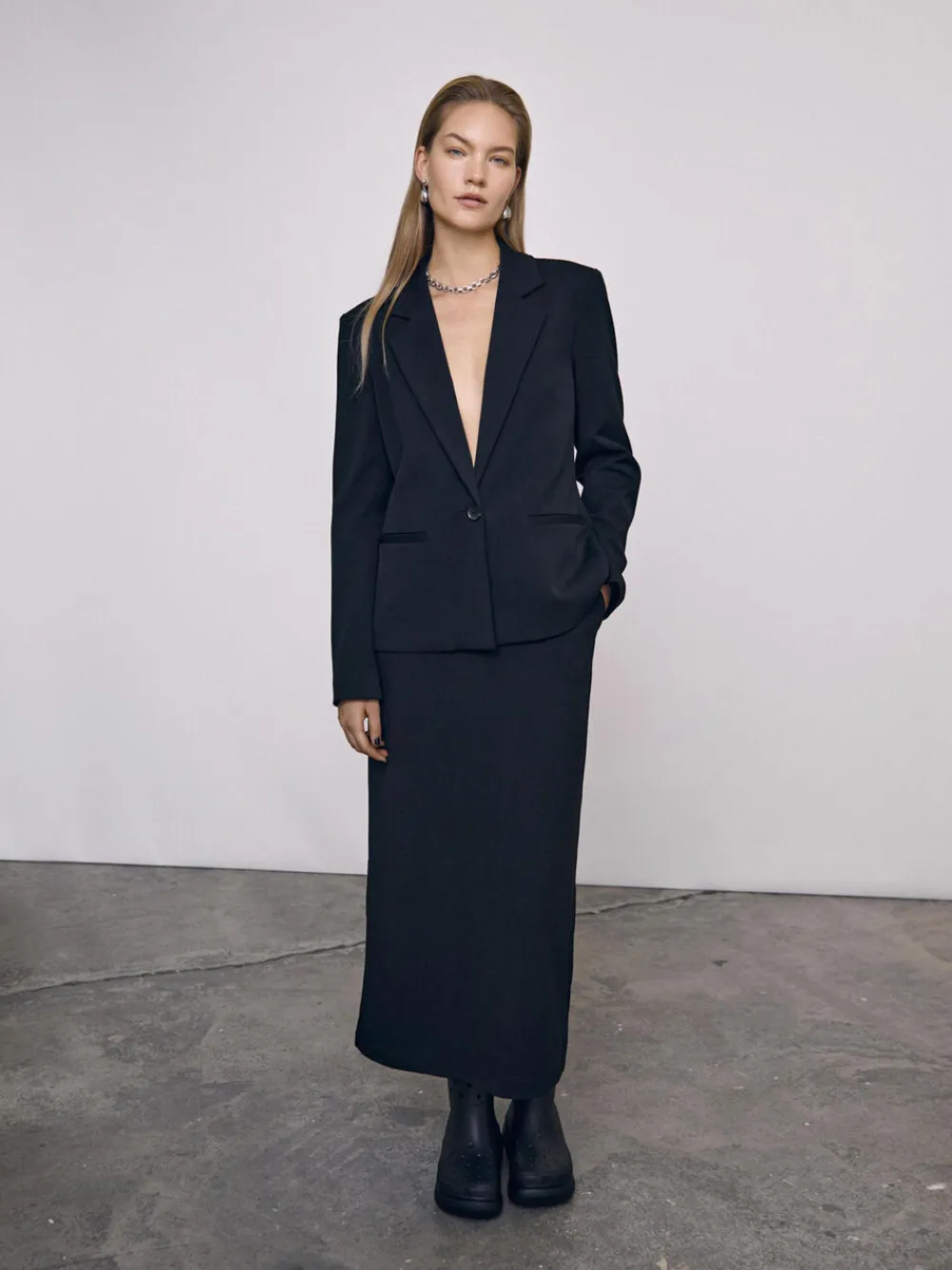 Dame Object OBJLISA L/S BUTTON BLAZER NOOS