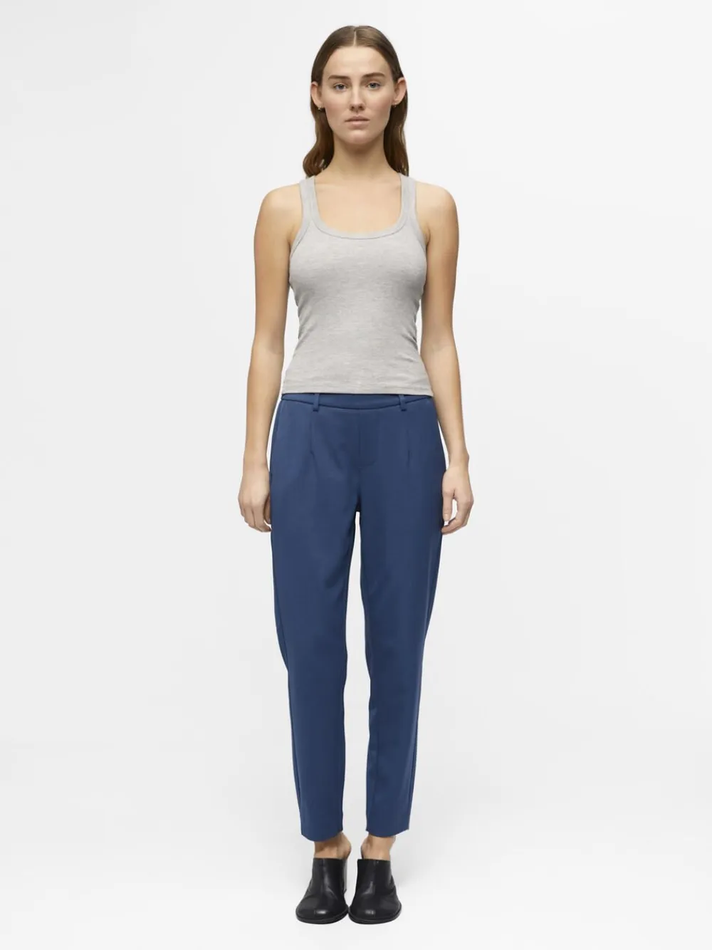 Object OBJLISA SLIM PANT NOOS Dark denim New
