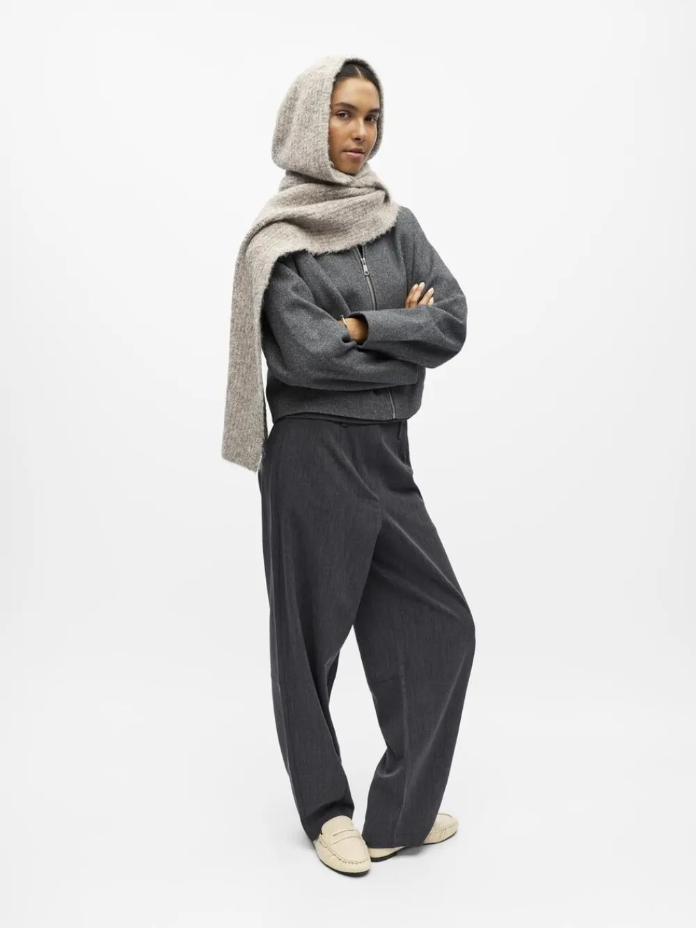 OBJMILU SCARF KNIT BALACLAVA 140>Object Clearance