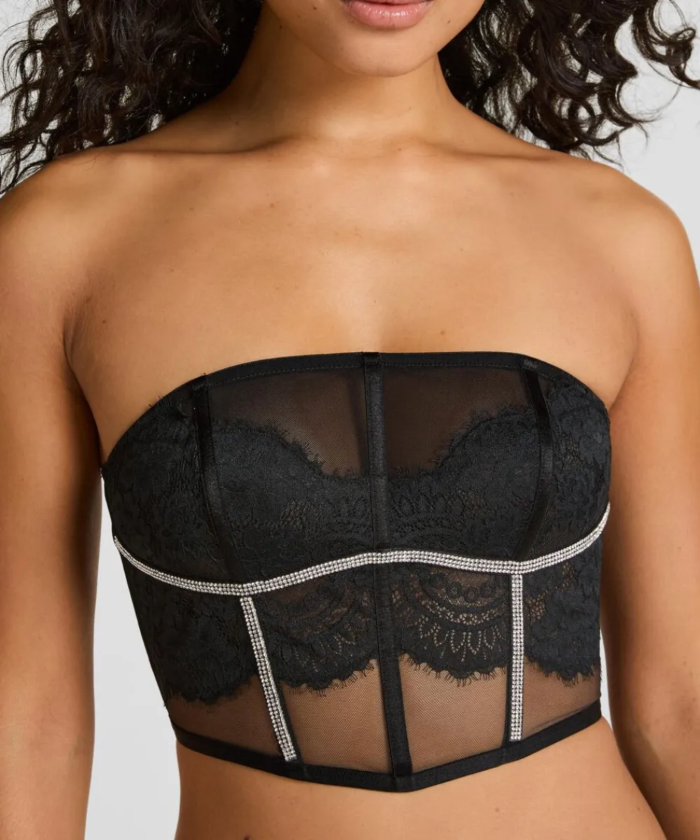 Hunkemöller Odette Bustier Black Hot