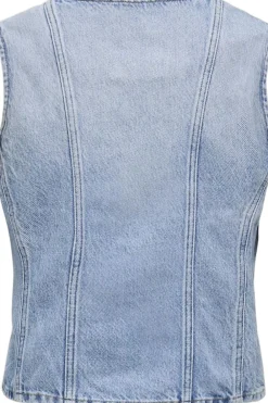 Dame ONLY ONLAYA S/L FITTED DNM VEST TAI
