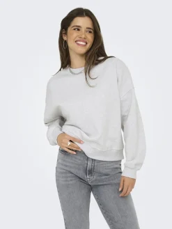 ONLY ONLDAZE L/S CREW NECK SWT NOOS Grå Best