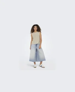 Dame ONLY ONLLA BREA HW LONG DNM SHORTS TAI