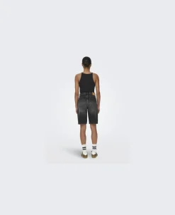 Dame ONLY ONLSONNY HW WIDE DNM SHORTS NOOS