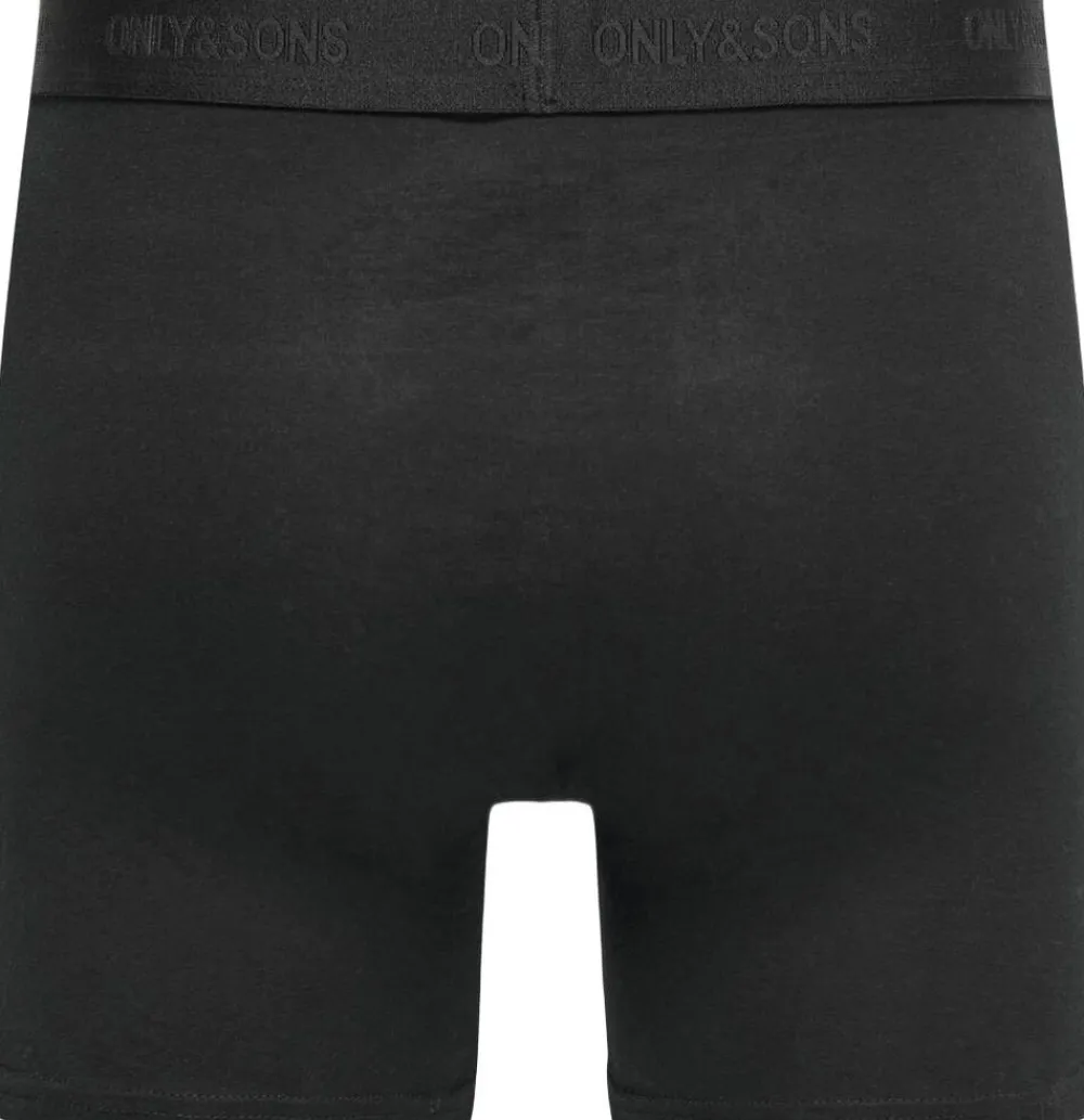 Only & Sons ONSFITZ SOLID BOXER 3PACK NOOS