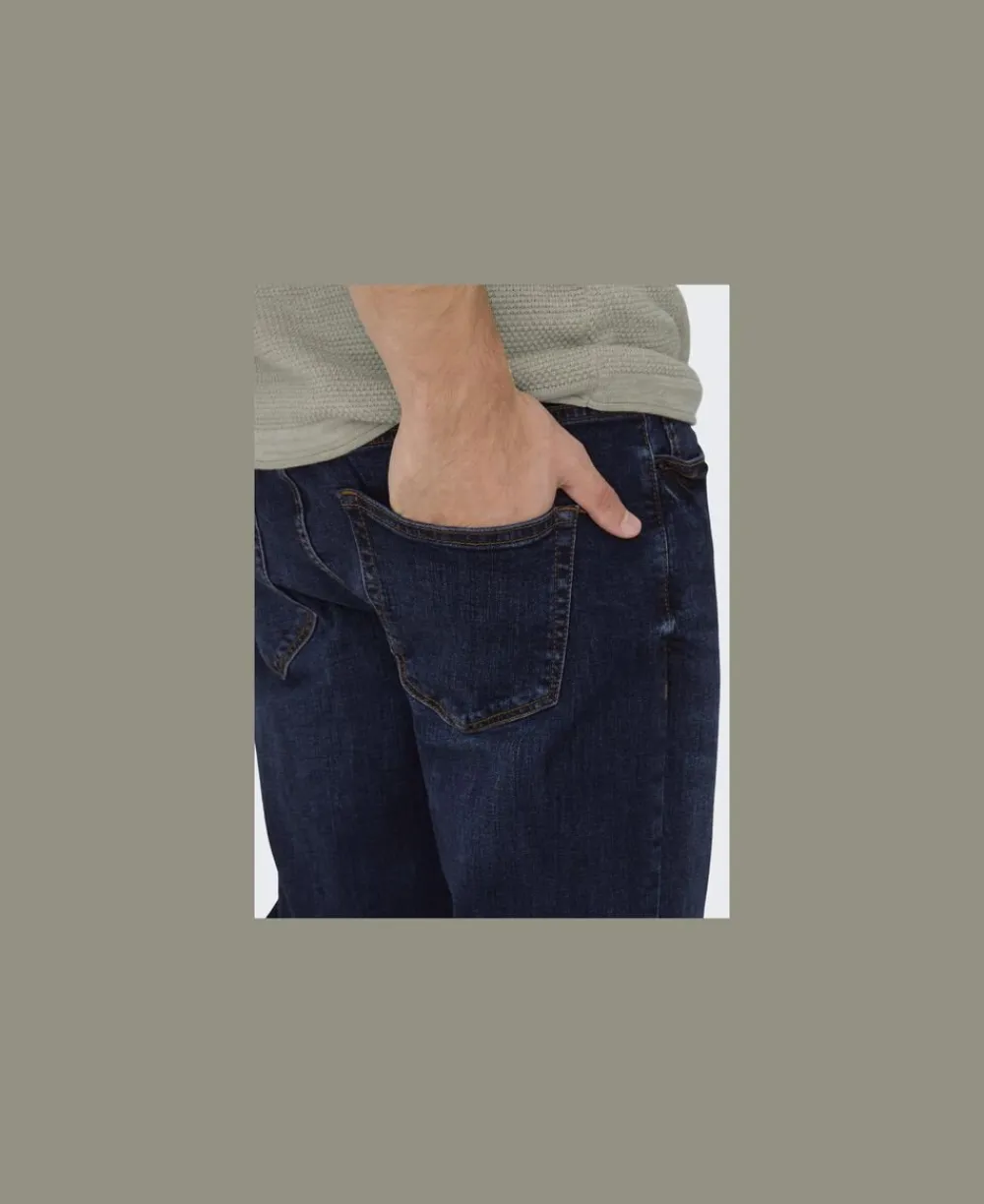 Only & Sons ONSWEFT REG. DB 6752 MAT DNM NOOS Dark blue denim