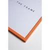 Poster & Frame Orange Wood Frame