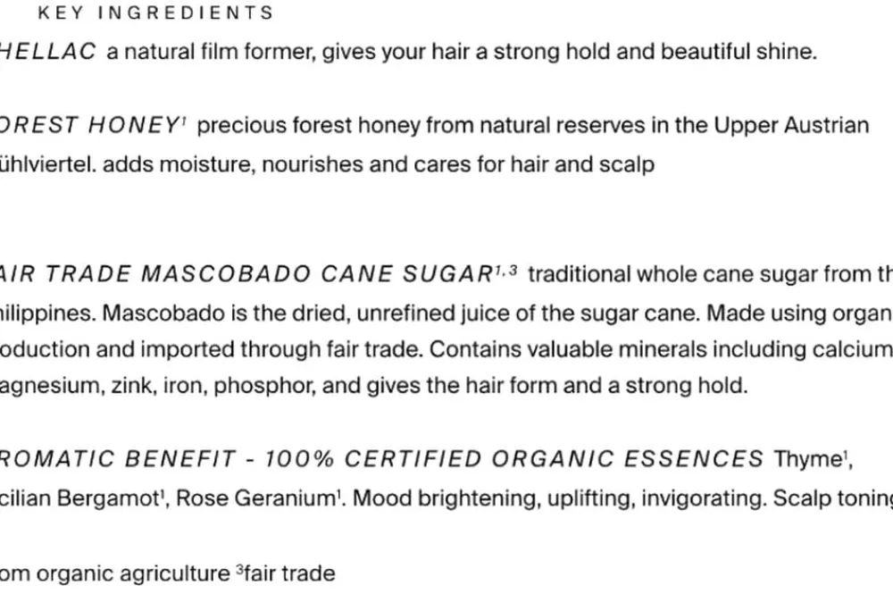 Less Is More Organic Thyme Lacque