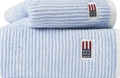 Lexington Original Towel White/blue striped Hot