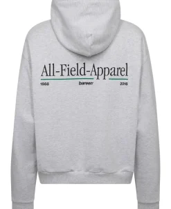 Bareen Oversized Zip Hoodie - All-Field-Apparel Cloudy grey Outlet