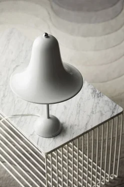 Verpan Pantop Ø23 Portable Table Lamp Grey sand Clearance