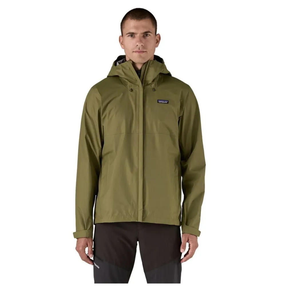 Patagonia Torrentshell 3-lags regnjakke, herre Grøn