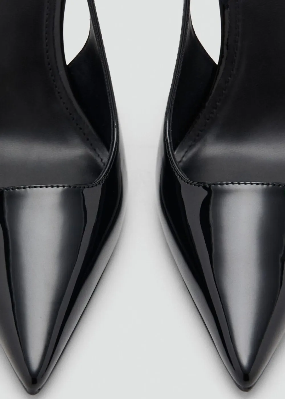 Patent heeled shoes>MANGO Clearance