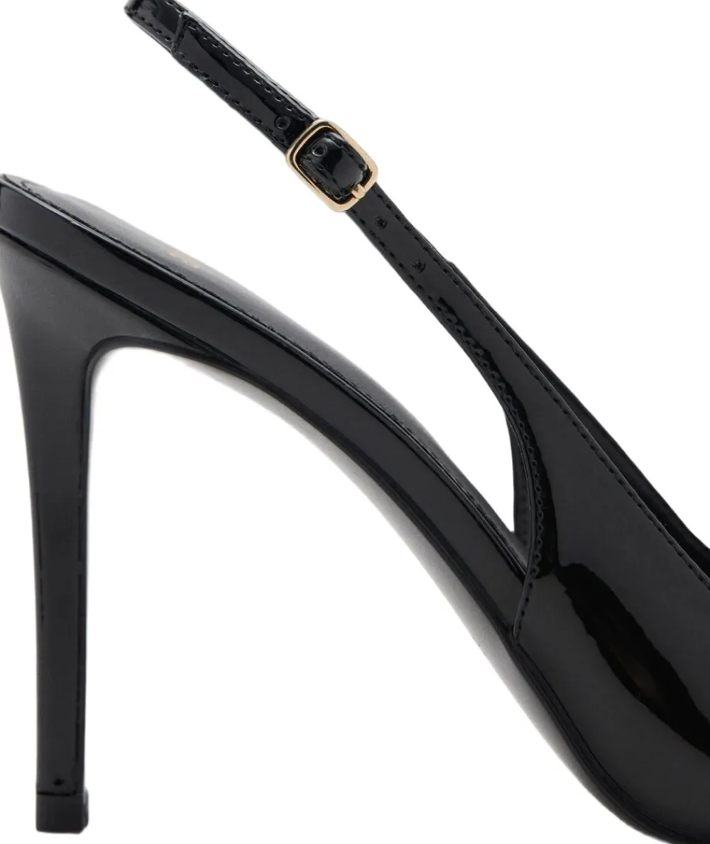 Patent heeled shoes>MANGO Clearance