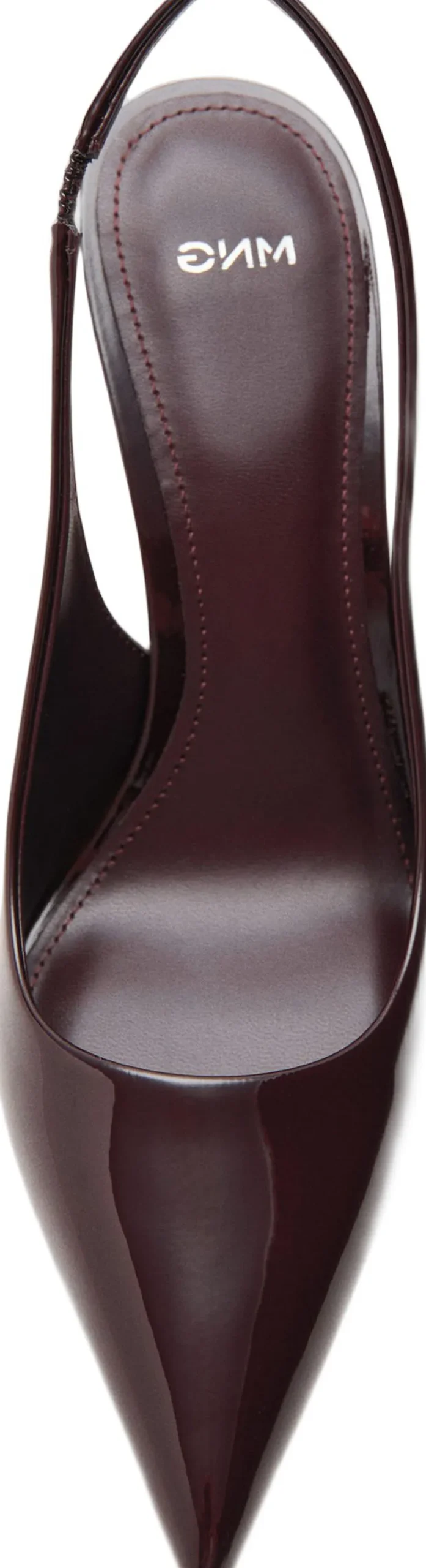 Patent leather heel shoes>MANGO Outlet