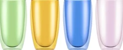Bodum PAVINA 4 stk. dobbeltvægget glas, 0. 45 l