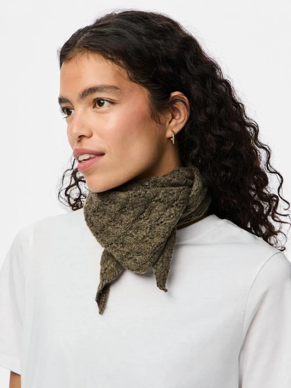 Pieces PCJOELLE TRIANGLE SCARF BC Morel Sale