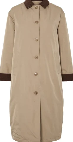 Dame Pieces PCJORMA LONG CORDUROY JACKET NOOS