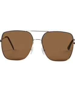 Pieces PCKYLE SUNGLASSES Guld Best
