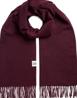 PCRASMIN LONG SCARF W. PATCH BC>Pieces Hot
