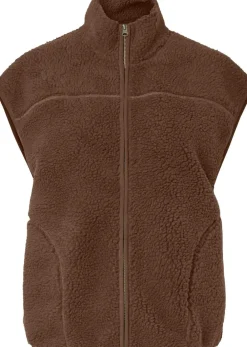 Dame Pieces PCSADIA TEDDY VEST NOOS BC