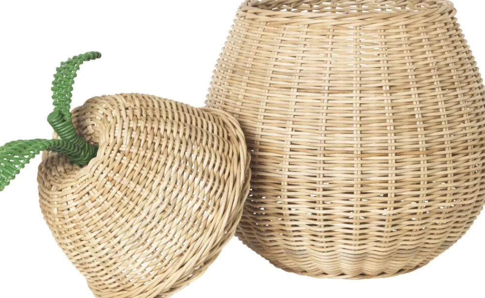 Pear Braided Storage - Large - Natural>Ferm Living Discount