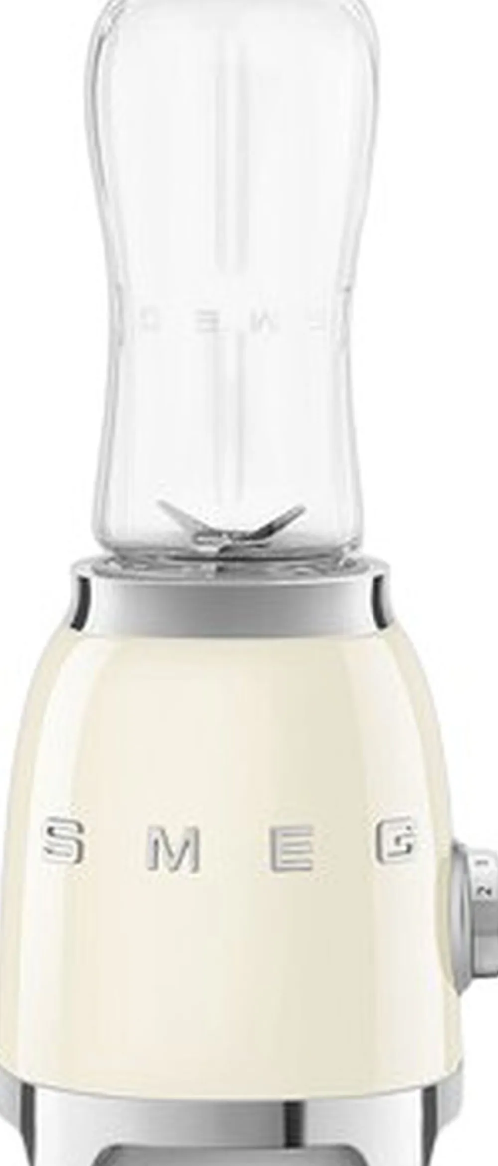 SMEG Personal Blender PBF01BLEU, 0,6L Creme Outlet