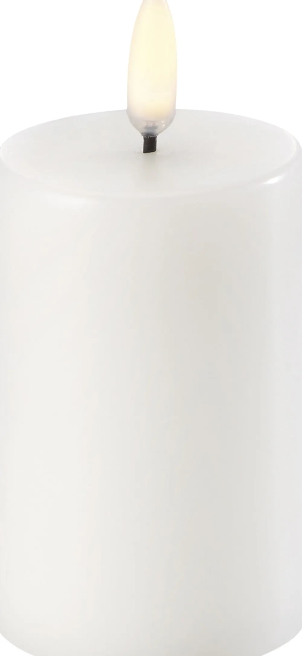 Pillar LED Candle - Nordic White - 5 x 7,5 CM>Uyuni