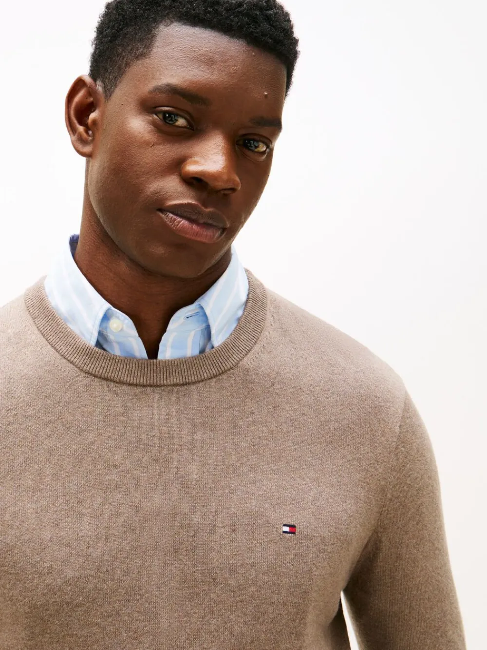 Tommy Hilfiger PIMA ORG CTN CASHMERE CREW NECK