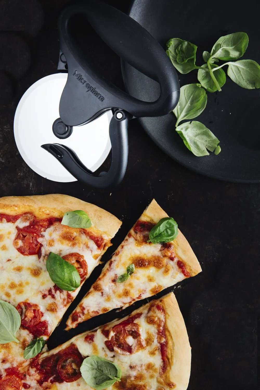 Microplane Pizzahjul, sort Online