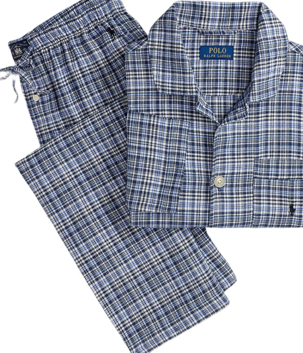 Plaid Flannel Sleep Set>Polo Ralph Lauren Best
