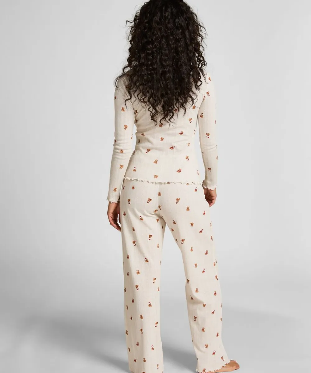 Dame Hunkemöller Pointelle Pyjama Set