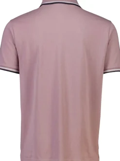 Lindbergh Polo shirt w. contrast piping Berry Sale