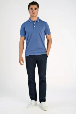 Lindbergh Polo shirt w. contrast piping