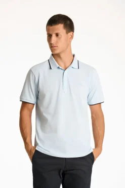 Lindbergh Polo shirt w. contrast piping