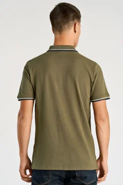Lindbergh Polo shirt w. zip neck