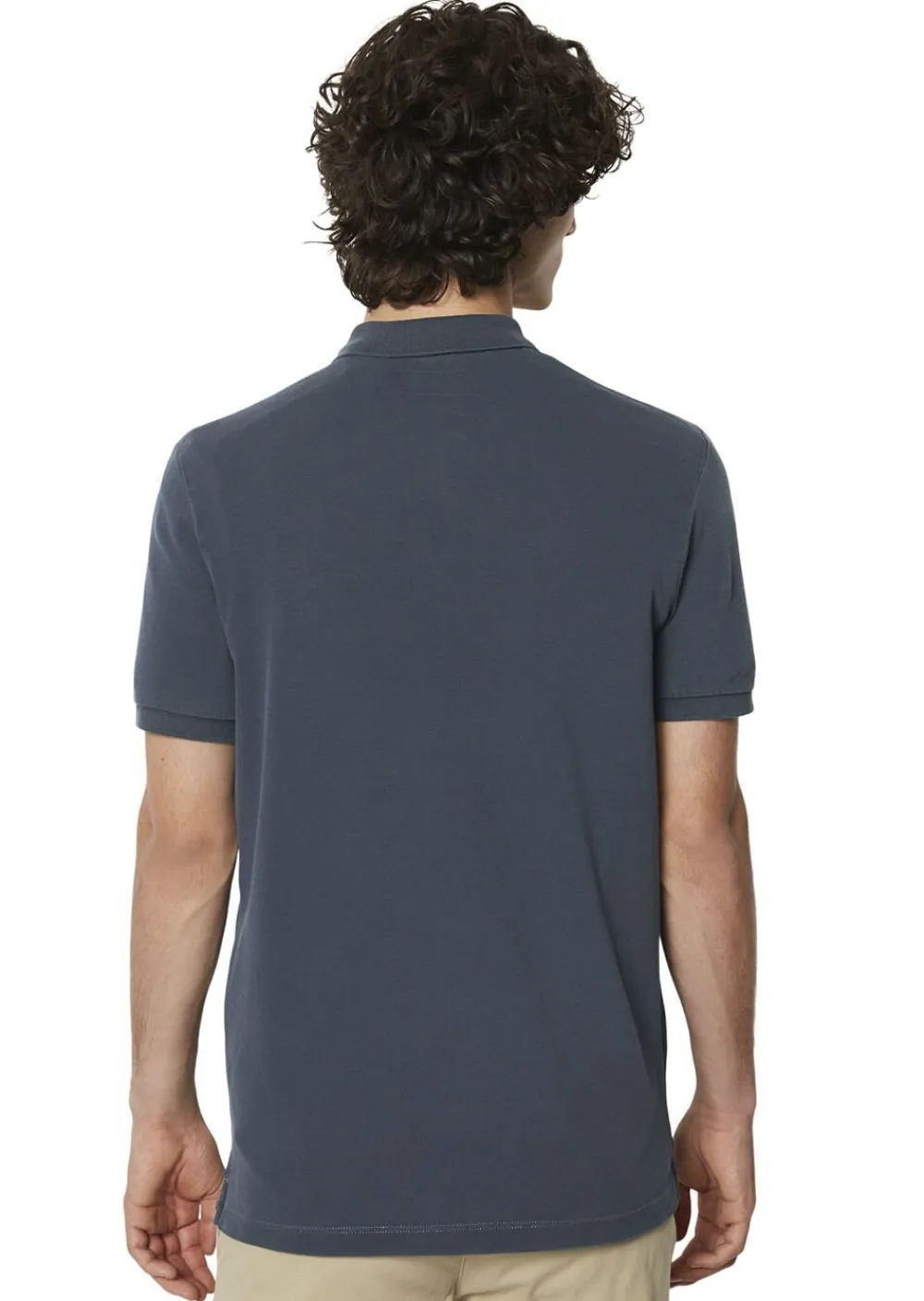 Polo, short sleeve, button placket,>Marc O’Polo