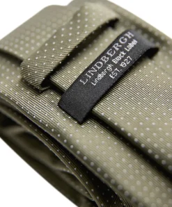 Lindbergh Polyester tie with dots 7 cm