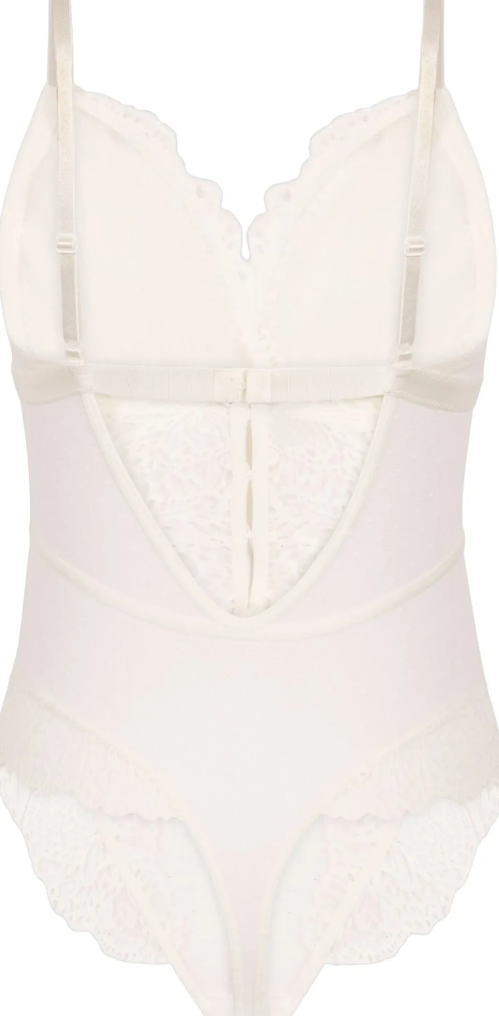 Hunkemöller POSIE STRING BODY Snow white Clearance