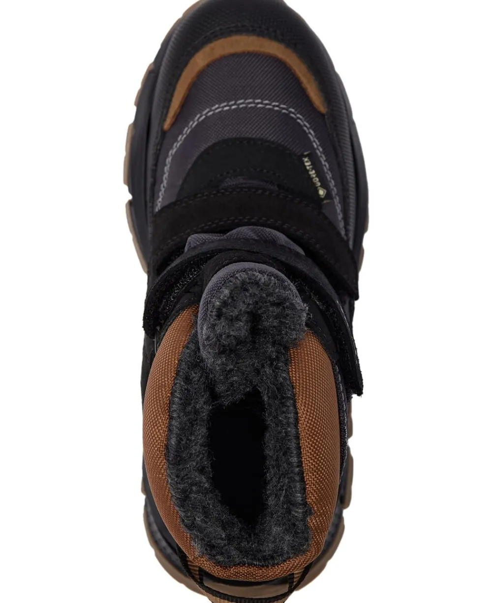 Primigi PPE GTX 89342 TEXTILE-SYNTHETIC LEA Nero-grig.scuro Hot