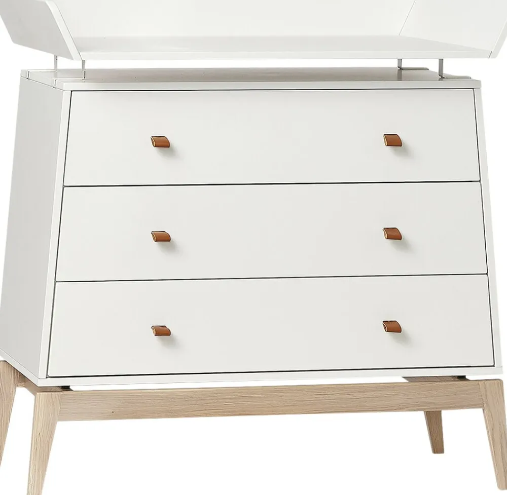 Leander Pusleenhed til Luna kommode, Hvid Clearance