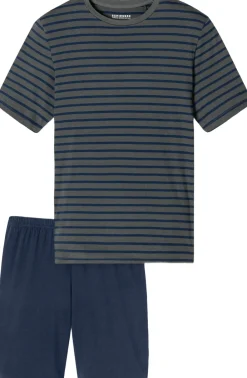 Schiesser Pyjama Short Anthracite Sale
