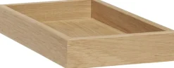 Hübsch Rail Desk Organiser Natural set of 2