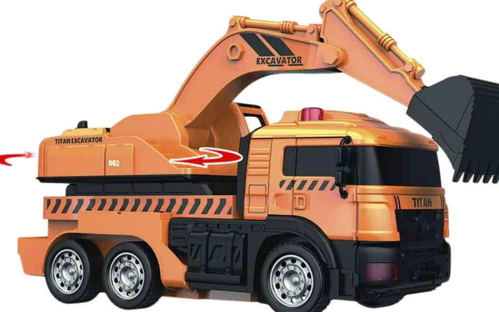 Børn Speed Car R/C TRUCK/ROBOT 1:28