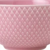 Rhombe Color Skål Ø11 cm rosa porcelæn>Lyngby Porcelæn Outlet