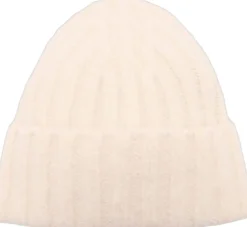 Dame MANGO Ribbed knit beanie