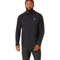 Asics ROAD PACKABLE LØBEJAKKE Sort Online