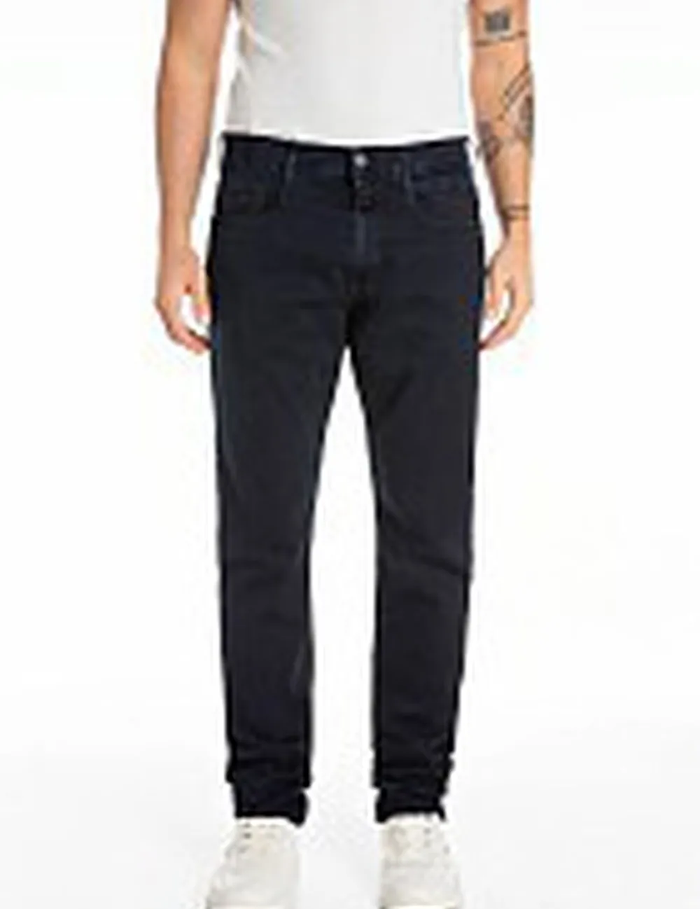 Replay Rocco hyperflex jeans Mørkeblå Online