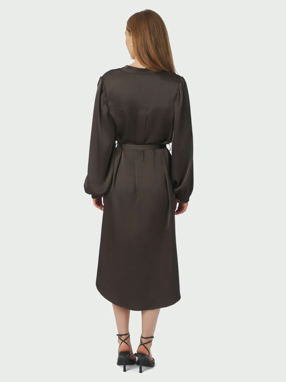 Dame Neo Noir Rolana Heavy Sateen Dress