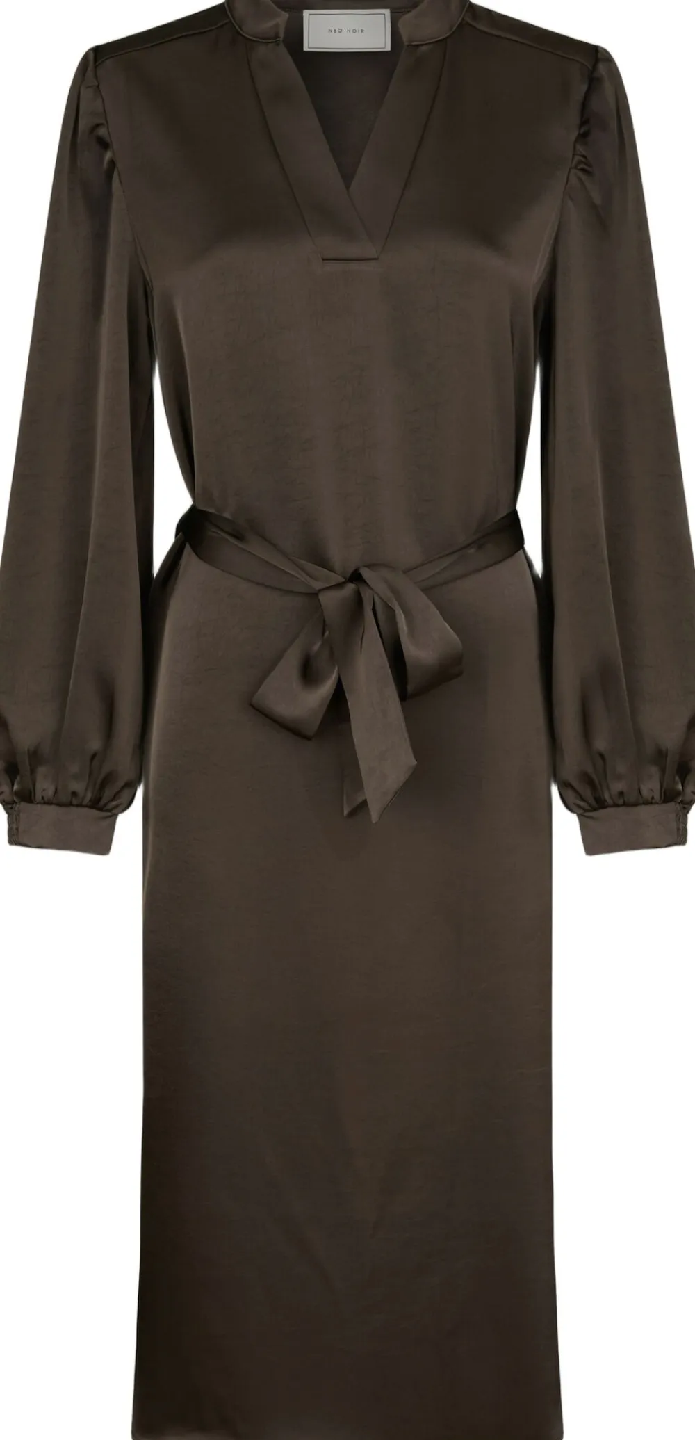 Dame Neo Noir Rolana Heavy Sateen Dress